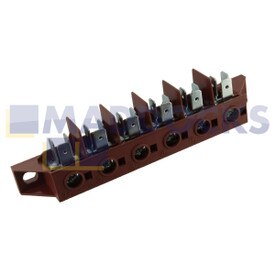 Caja de conexiones de bloque de terminales universal de 6 placas