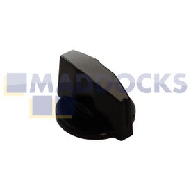 Genuine Original Amica HG, HVG Series Black and Silver Oven Knob