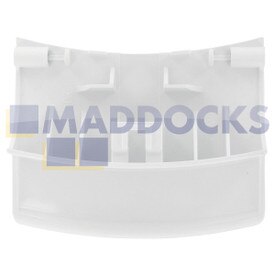 Tirador de puerta blanco original para modelos BSH Bosch WAA, WFD, WFD2460 ; Siemens WXB (90mm)