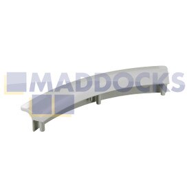 Mango de puera de secadora de plástico blanco original para modelos BSH Bosch 3SC, WT3, WT4