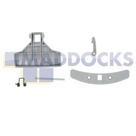 No Longer Available. Discontinued [Genuine Original Zanussi-Electrolux ZWD1471S, ZWD1262S, ZWD1472S, ZWD1270S Type Door Handle Kit]