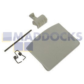 Kit de tirador de puerta compatible con múltiples modelos de Erres, Ignis AWL; Philips, Thorn, Whirlpool Aqualine AWG, AWM; Wrighton