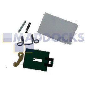 Kit de tirador de puerta de lavadora blanco original para modelos Whirlpool AWG, AWL