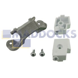 Kit de bisagras de puerta originales para modelos Crosslee White Knight CL3, CL4, CL5, CL6, CL7; Bosch, Electrolux, Frigidaire, Novamatic, Tricity Bendix, Zanussi