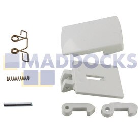 Kit de tirador de puerta blanco compatible con modelos Servis M300, M600, M900, M6000
