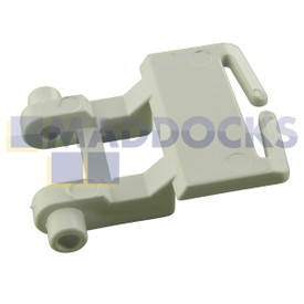 Inserto para tirador de puerta de secadora de plástico compatible con modelos Servis M2000, M3000, M6000, M9000