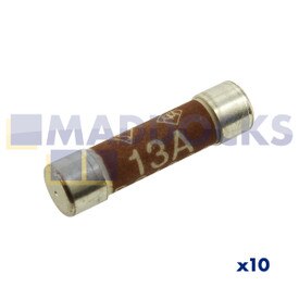 Fusibles universales de 13A (paquete de 100)