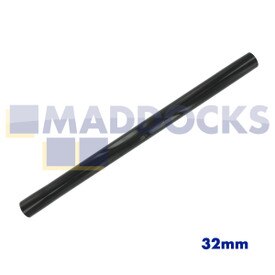 Tubo de extensión de plástico negro universal para modelos Electrolux, Dirt Devil, Nilfisk, Numatic, Vax (500mm x 32mm)