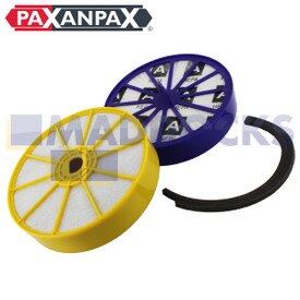 Conjunto de filtro lavable y HEPA y junta compatibles con modelos Dyson DC07 (paquete de 2)