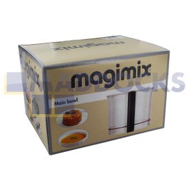 Robot de cocina, mango blanco, vaso principal original para modelos Magimix Cuisine Systeme 4200XL