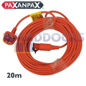 Ensamblaje de cable y enchufe compatible con modelos Flymo 20m