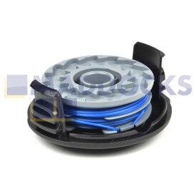 Compatible con Qualcast Spool & Line & Spool Cover (QT489)