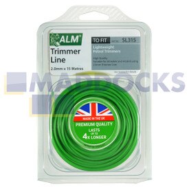 Compatible con el hilo de corte redondo multimarca (15 mx 2,0 mm) (SL315)