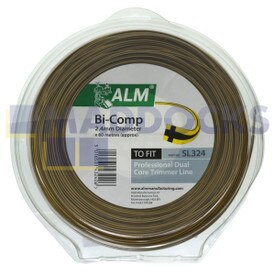 Línea de guillotina cuadrada bicomponente de aplicación universal compatible (80 mx 2,4 mm) (SL324)