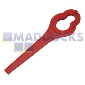 Compatible con cuchillas de plástico para cortadora de césped Ferrex (paquete de 10) (FE220)