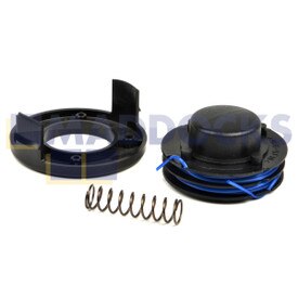 Compatible con Gardenline, MacAllister, McGregor, Qualcast, Spear & Jackson Spool & Line & Spool Cover (CG401)