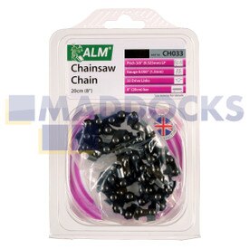 Accesorio universal para múltiples modelos ‘CH033’ 20cm, 8 ", 33 Hoja de cadena de motosierra tipo eslabón de transmisión (paso de 3/8", calibre de 0,050 ")