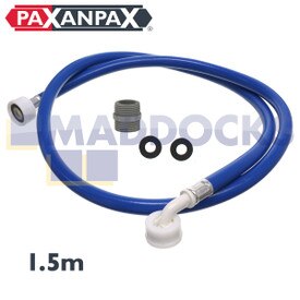 Kit de extensión de manguera de llenado de frío para lavadoras y lavavajillas universal (1,5m)