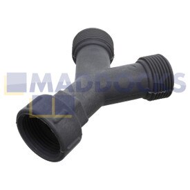 Conector en Y para tubo flexible de entrada universal (paquete de 1)