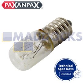 Bombilla de lámpara de refrigeradores y congeladores universal [E14, 10W] (paquete de 1)