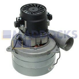 Motor de descarga tangencial trifásico original de Ametek CZ de 5,7", 240V, 1400W, completo con carcasa y tubo