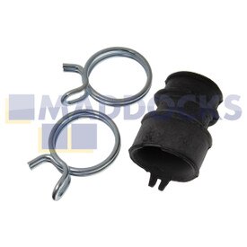 Tubería de conexión original para ensamblaje de bomba de aspiración y motor de circulación modelos 42-PS-08A Whirlpool ADP, ADG