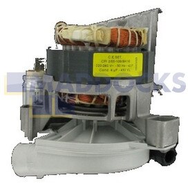 Genuine Original Whirlpool Motor Pump, CPI 2/55-106/BK16 - 8222.98206
