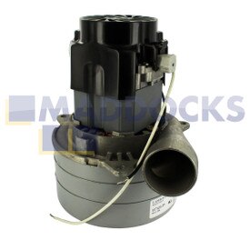 Motor de derivación tangencial de 3 etapas de fabricación original Ametek Lamb de 5.7 ", 240 V, 1500 W completo con carcasa y tubo 117123-29