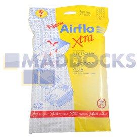 Bolsas sintéticas SMS compatibles con modelos Airflo AF180X ‘Electrolux 350 ’ (paquete de 5)