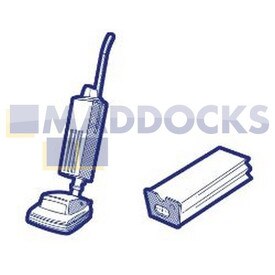No Longer Available. Discontinued [Compatible for Airflo AF188 'Electrolux 170 Upright Series' Paper Bags (Pack of 5)]