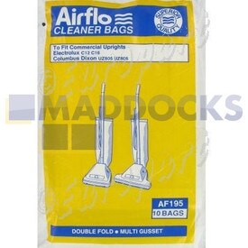 No Longer Available. Discontinued [Compatible for Airflo AF195 'Electrolux C12/C16 Professional' Paper Bags (Pack of 10)]