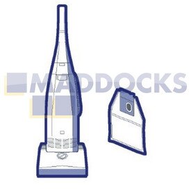 No Longer Available. Order 46-VB-199 [Compatible for Airflo AF203 'Electrolux Airstream Series' Paper Bags (Pack of 5)]