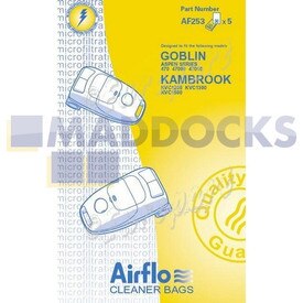 Bolsas sintéticas SMS compatibles con modelos Airflo AF253X ‘Goblin Aspen’ (paquete de 5)
