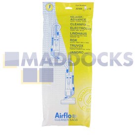 No Longer Available. Order 46-VB-480 [Compatible for Airflo AF480 ‘Trewax UP550’ Paper Bags (Pack of 10)]