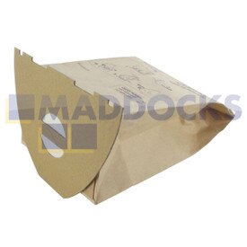 Bolsas de papel compatibles con modelos Airflo AF686 ‘Nilfisk Ergoclean’ (paquete de 10)