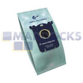 Genuine Original Electrolux s-bag Hygiene Anti-Allergy Vacuum Cleaner Bag (GR206, Pack of 4)