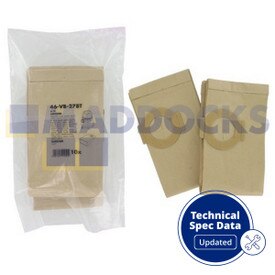 Compatible con VB278T para bolsas de papel de la serie Aqua Plus, Aqua Jet y Aqua Master de Hoover 'H16' (paquete de 10)