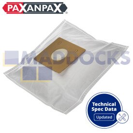 Bolsas sintéticas SMS compatibles con modelos VB685 ‘Nilfisk Go’ (paquete de 8+1)