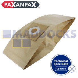 Bolsas de papel compatibles con modelos VB800 Kirby Generation (paquete de 5)