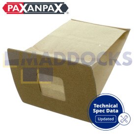 Bolsas de papel compatibles con modelos VB809 Oreck Canister (paquete de 5)
