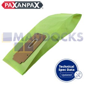 Bolsas de papel aspiradoras con diseño con puerto compatibles con modelos VB811 Oreck XL2000, XL8000 & XL9000 (paquete de 5)