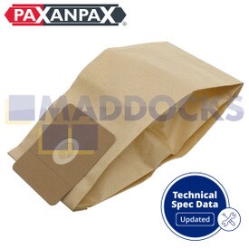Bolsas de papel para recogedor de residuos de chimeneas compatibles con modelos RL095 Ash, BBQ (paquete de 5)