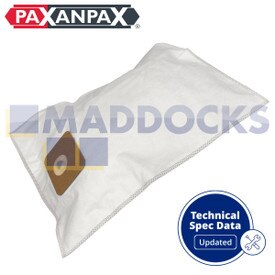Compatible con VB839 Nilfisk series Multi 20, 30, bolsas de SMS (paquete de 5)