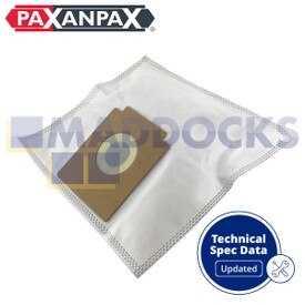 Compatible con VB840 Zanussi ZAN3002 Compact Power; Electrolux Listo Z2100-Z2077; Vax tipo Mojo, kit de filtros y bolsas de SMS (paquete de 5+1)
