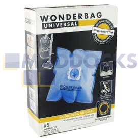 Bolsas para aspiradora originales sintéticas de microfibra para modelos Wonderbag Classic Universal 6L (paquete de 5)