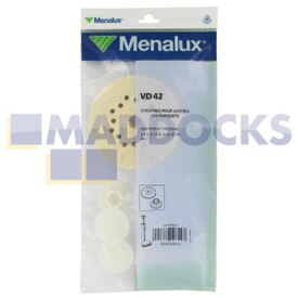 Filtros y grapas originales para modelos de pulidoras Electrolux (VD42)