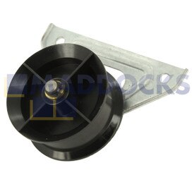 Abrazadera y polea de control compatible con modelos Ariston ADE, ALE, AS, ASL; Hotpoint CTD; Indesit IS, ISL