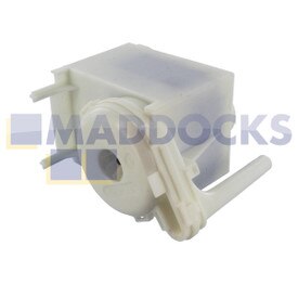 Bomba de drenaje compatible con modelos Bosch WTL5400, 5200, 5580 WTE, WTL ; Neff R43 ; Siemens WT, STXL de Plaset de dos placas