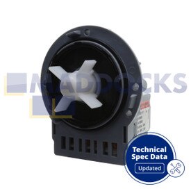 Base de bomba síncrona de fijación con tornillos universal de Askoll para modelos Hoover Candy (40W)