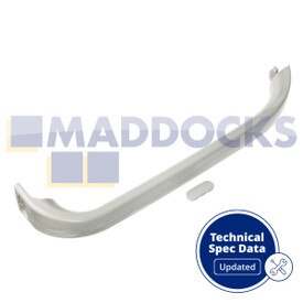 Compatible con manija de puerta de frigorífico serie BSH Bosch KGU, KGV, KSV (paquete de 1)
